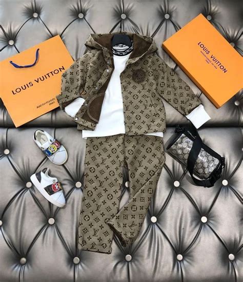 louis vuitton boys clothing|Louis Vuitton kids tracksuit.